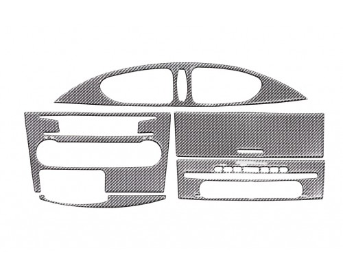 Накладки на панель (2005-2007) Дерево для Renault Laguna 2001-2007