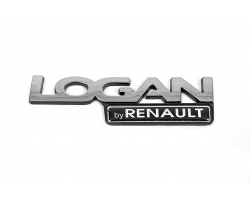 Надпись Logan by Renault (14,5см) для Renault Logan I 2005-2008 гг.