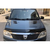 Накладки на зеркала BMW-Style (2 шт) для Renault Logan I 2008-2013 гг