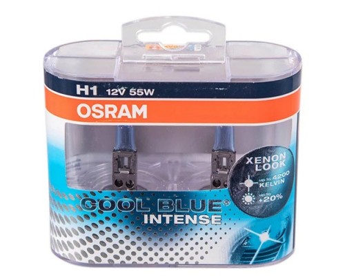 Лампа головного света Osram 64150CBI Cool Blue Intense H1 55W - 77881-11