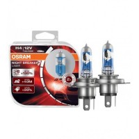 Лампа головного света Osram H4 60/55W Night Breaker Laser -2022130% 64193NBL130