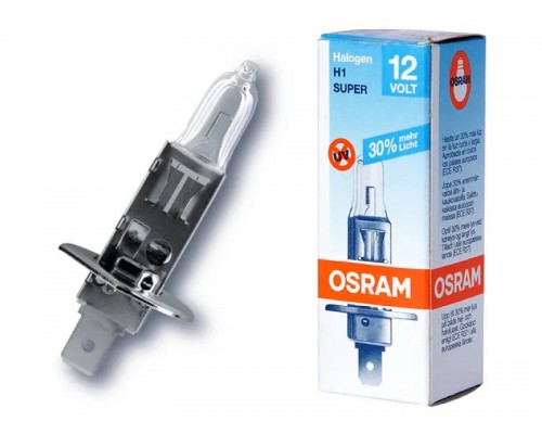 Лампа головного світла Osram 64150SUP Super -202230% H1 55W - 77883-11