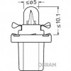 Вказівна лампа Osram 2721MF 1,2W 12V B8,5d 5X10FS - 77874-11