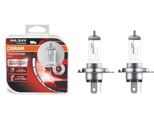 Лампа головного света Osram H4 75/70W TruckStar 24V 64196TS - 77896-11