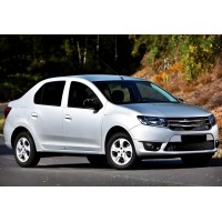 Накладки на зеркала BMW-Style (2 шт) для Renault Logan II 2013-2022 гг