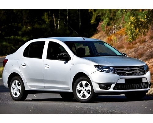 Накладки на зеркала BMW-Style (2 шт) для Renault Logan II 2013-2022 гг