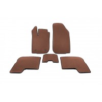 Коврики EVA (Коричневый) для Renault Logan II 2013-2022 гг