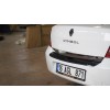 Накладка на задний бампер EuroCap (ABS) для Renault Logan III 2013+ - 63509-11