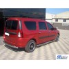 Бічні труби BB002 (2 шт., нерж.) для Renault Logan MCV 2005-2013
