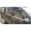Наружняя окантовка стекол (4 шт, нерж.) OmsaLine - Итальянская нержавейка для Renault Logan MCV 2008-2013 - 54034-11