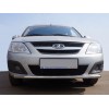 Передня нижня труба ST008 (нерж.) 42 мм для Renault Logan MCV 2005-2013