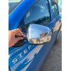Накладки на зеркала (2 шт, нерж.) для Renault Logan MCV 2013+ - 51350-11