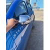 Накладки на дзеркала (2 шт, нерж.) для Renault Logan MCV 2013+ - 51350-11