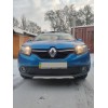 Зимняя нижняя накладка на решетку Матовая для Renault Logan MCV 2013+ - 55449-11