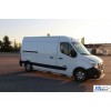Боковые трубы BB002 (2 шт., нерж.) Длинная база для Renault Master 2011+ - 75131-11