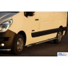 Боковые трубы BB002 (2 шт., нерж.) Длинная база для Renault Master 2011+ - 75131-11