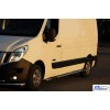 Боковые трубы BB002 (2 шт., нерж.) Длинная база для Renault Master 2011+ - 75131-11