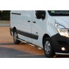 Боковые трубы BB002 (2 шт., нерж.) Длинная база для Renault Master 2011+ - 75131-11
