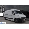 Кенгурятник WT003 (нерж.) С надписью для Renault Master 2011+ - 79372-11
