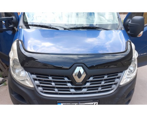Дефлектор капота 2015-2019 (EuroCap) для Renault Master 2011+ - 63304-11