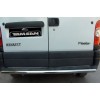 Задня дуга AK002 (нерж.) для Renault Master 2011+