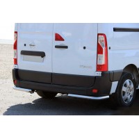 Задні куточки AK003 (2 шт, нерж) для Renault Master 2011+