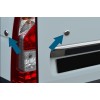 Заглушки (4 шт, нерж) Carmos - Турецкая сталь для Renault Master 2011-2023 гг