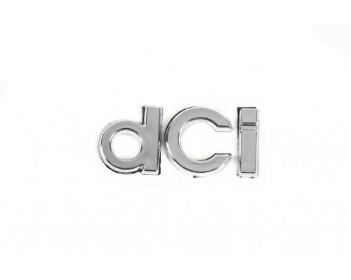 Надпись DCI (908894256R) для Dacia Logan I 2005-2008 гг.