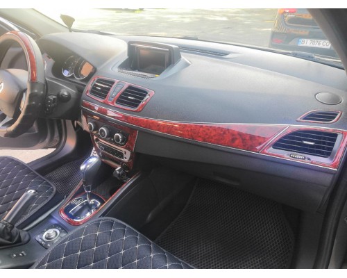 Накладки на панель (Meric) Алюміній для Renault Megane III 2009-2016