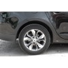 Накладки на арки (4 шт, чорні) SW, ABS - пластик (2008-2012) для Renault Megane III 2009-2016 - 74497-11