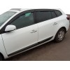 Ветровики SW (4 шт, HIC) для Renault Megane III 2009-2016 - 74367-11