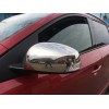 Накладки на дзеркала (2 шт, нерж.) Carmos - Турецька сталь для Renault Megane III 2009-2016 - 54277-11