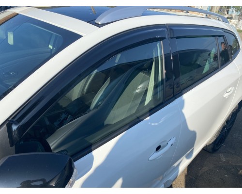 Ветровики SW (4 шт, HIC) для Renault Megane III 2009-2016 - 74367-11