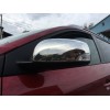 Накладки на зеркала (2 шт, нерж.) OmsaLine - Итальянская нержавейка для Renault Megane III 2009-2016 - 48798-11
