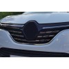 Накладки на решетку радиатора 2021+ (5 шт, нерж) OmsaLine - Итальянская нержавейка для Renault Megane IV 2016↗ гг.