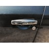 Накладки на ручки (4 шт., нерж.) OmsaLine - Італійська нержавіюча сталь для Renault Sandero 2007-2013 - 50093-11