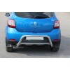 Задня дуга AK007 (нерж) для Renault Sandero 2013+