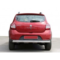 Задня дуга AK002 (нерж) для Renault Sandero 2013+