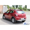 Задня дуга AK002 (нерж) для Renault Sandero 2013+