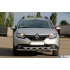 Передня дуга ST015 (нерж.) для Renault Sandero 2013+