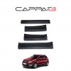 Накладки на дверные пороги EuroCap (4 шт, ABS) для Dacia Sandero 2013-2020 гг.