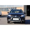 Передня дуга WT006 (нерж.) для Renault Sandero 2013+