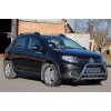 Передня дуга WT006 (нерж.) для Renault Sandero 2013+