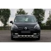 Передняя дуга ST015 (нерж.) для Renault Scenic/Grand 2009-2016