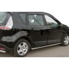 Боковые трубы BB001 (2 шт, нерж) 60 мм для Renault Scenic/Grand 2009-2016