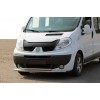 Renault Trafic 2001-2015 Передній захист ST014 (нерж.) - 64332-11
