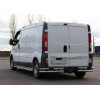 Задній захист AK003-Plus-2 (нерж) для Renault Trafic 2001-2015