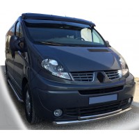 Renault Trafic 2001-2015 Передній захист ST014 (нерж.)