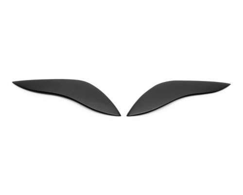 Реснички Porshe-style Черный лак для Renault Trafic 2001-2015 - 56792-11