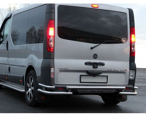 Задній захист AK-Special (нерж) для Renault Trafic 2001-2015